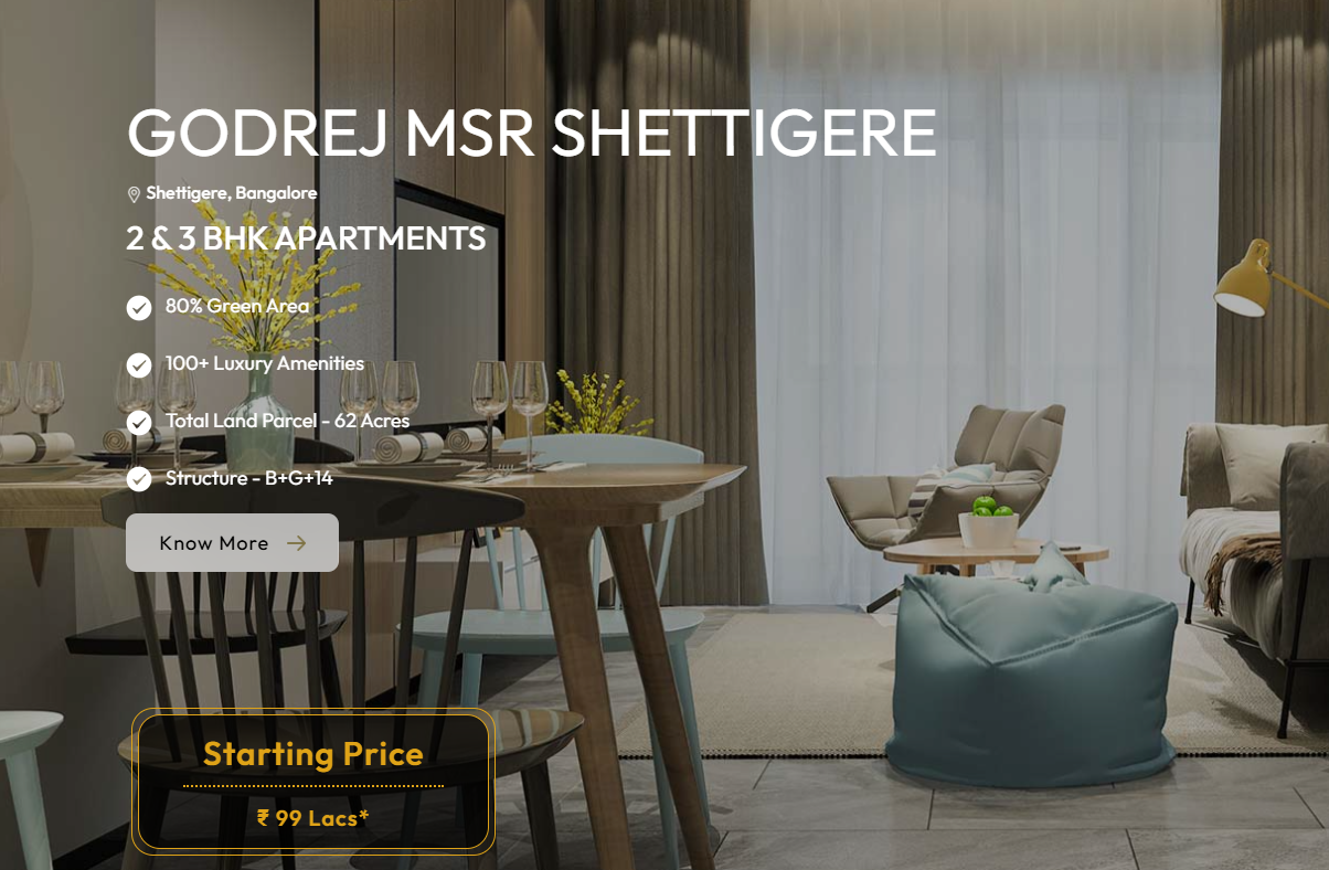 Godrej MSR Shettigere